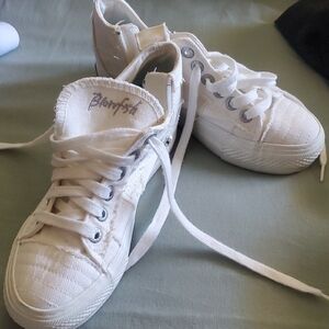 Blowfish Cream Canvas High-Tops
